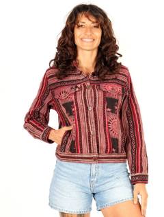 Chaqueta étnica sol y luna, para comprar al por mayor o detalle.[CHEV31]