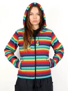 Chaqueta Hippie Rainbow,  para comprar al por mayor o detalle  en la categoría de Ropa Hippie de Mujer | ZAS. [CHEV70]