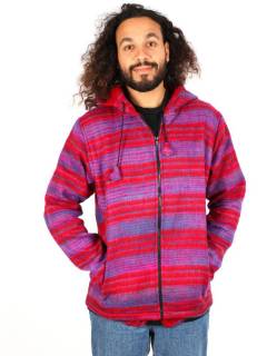 Chaqueta Hippie Étnica de Lana de Colores,  para comprar al por mayor o detalle  en la categoría de Ropa Hippie de Hombre, Artesanal | ZAS. [CHEV83]