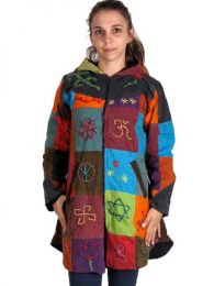 Detalle no seleccionable para compra Chaquetas y Abrigos - Abrigo de parches lavado a CHHC19.