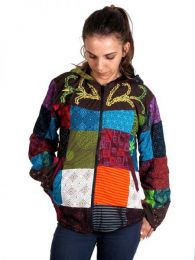 Detalle no seleccionable para compra Sudaderas chicas - Chaqueta hippie patchwork. CHHC28.