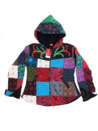 Detalle no seleccionable para compra Sudaderas chicas - Chaqueta hippie patchwork. CHHC28.