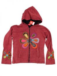 Modelo: Rojo Sudadera de algodón Mod Rojo