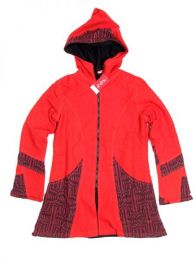 Modelo: Rojo Abrigo algodón loneta Mod Rojo