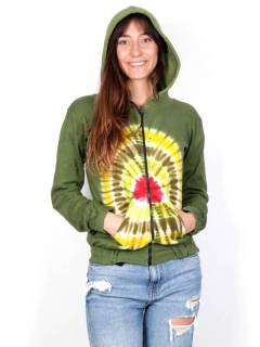 Sudaderas - Sudadera hippie con cremallera CHHC42.