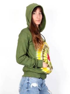 Sudaderas - Sudadera hippie con cremallera CHHC42.