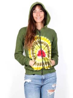 Sudadera hippie Tie Dye Frontal CHHC42 para comprar al por mayor o detalle  en la categoría de Ropa Hippie de Mujer | ZAS.