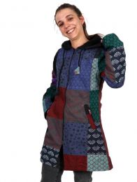 Detalle no seleccionable para compra Chaquetas y Abrigos - Abrigo de parches loneta diseño CHHC45.