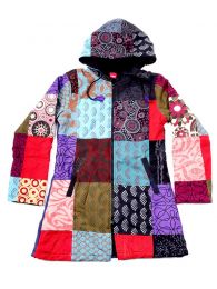 Modelo: MarrÓn Chaquetas y Abrigos - Abrigo de parches loneta diseño CHHC45 - Modelo MarrÓn