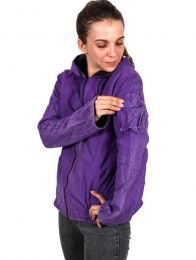 Detalle no seleccionable para compra Chaquetas y Abrigos - Sudadera hippie lavada a la CHHC47.