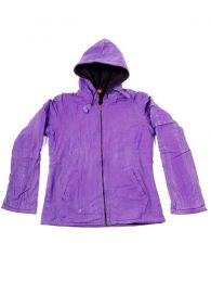 Modelo: Morado Chaquetas/ Abrigos - Sudadera hippie lavada a la CHHC47 - Modelo Morado