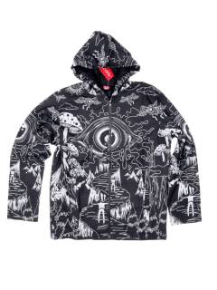 Modelo: Negro Sudaderas y Chaquetas - Chaqueta Sudadera ligera de CHHC55 - Modelo Negro