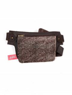 Riñonera de cuero con estampado Animal print,  para comprar al por mayor o detalle  en la categoría de Complementos y Accesorios Hippies  Alternativos  | ZAS. [CIGO03]