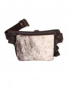 Riñonera de cuero con estampado Animal print, para comprar al por mayor o detalle.[CIGO03]