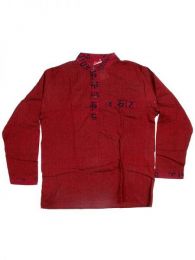 Modelo: Granate Camisa de algodón de Mod Granate