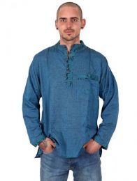 Camisa hippie de manga larga CLEV04 para comprar al por mayor o detalle  en la categoría de Ropa Hippie de Hombre, Artesanal | ZAS.