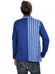 Detalle no seleccionable para compra Camisas Hippies M Larga - Camisa de algodón combinado CLEV05.
