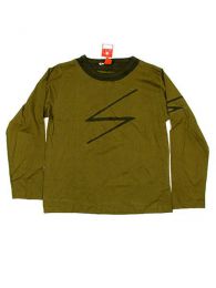 Modelo: Verde Camiseta de manga larga de Mod Verde