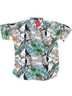 Modelo: M2 Camisas de Manga Corta - Camisa de hombre de manga CMEK02 - Modelo M2