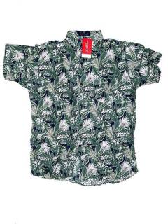Modelo: Verde Camisas Manga Corta - Camisa de hombre de manga CMEK03 - Modelo Verde