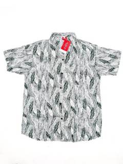 Modelo: Verde Camisas de Manga Corta - Camisa de hombre de manga CMEK09 - Modelo Verde