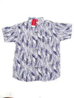Modelo: Azul Camisas Manga Corta - Camisa de hombre de manga CMEK09 - Modelo Azul