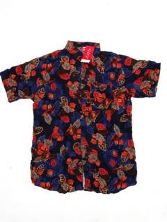 Modelo: Azul Camisas Manga Corta - Camisa de hombre de manga CMEK16 - Modelo Azul