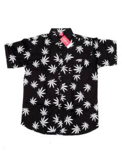 Camisas Manga Corta - Camisa de hombre de manga CMEK20 - Modelo Negro