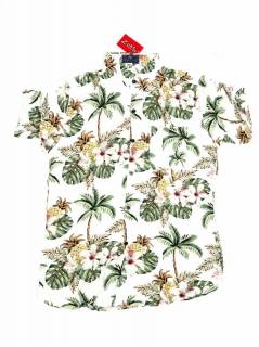 Camisas Manga Corta - Camisa de hombre de manga CMEK23 - Modelo Blanco