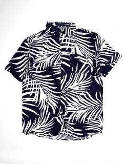 Camisas Manga Corta - Camisa de hombre de manga CMEK25 - Modelo Azul