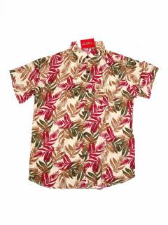 Camisa De Hojas y Flores CMEK28 para comprar al por mayor o detalle  en la categoría de Outlet Hippie Artesanal  | ZAS.