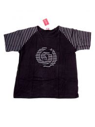 Modelo: Negro Camisetas T-Shirts - Camiseta de manga corta con CMEV12 - Modelo Negro