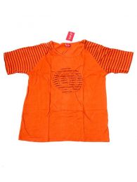 Modelo: Naranja Camisetas T-Shirts - Camiseta de manga corta con CMEV12 - Modelo Naranja