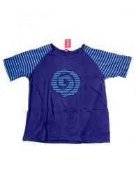 Modelo: Azul Camisetas T-Shirts - Camiseta de manga corta con CMEV12 - Modelo Azul