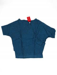 Modelo: Azul Camisetas - Blusas - Tops - Camisa camisa amplina de media CMEV16 - Modelo Azul