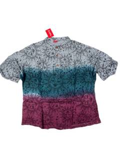 Modelo: Gris Tops y Blusas - Blusa ligera confeccionada CMEV19 - Modelo Gris