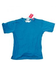 Outlet Ropa Hippie - Camiseta - blusa de media CMHC10 - Modelo Petrol