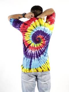 Camisetas T-Shirts - Camiseta hippie con diseño CMHC11-M.