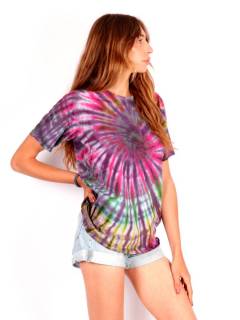 Tops y Blusas - Camiseta Tie dye Unisex 100% CMJU01.