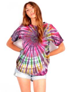 Tops y Blusas - Camiseta Tie dye Unisex 100% CMJU01.