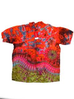 Modelo: M242 Tops y Blusas - Camisa Tie Dye unisex, elaborada CMJU02 - Modelo M242
