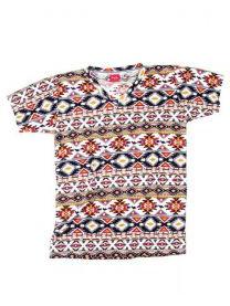 Modelo: 1411 camiseta estampados étnicos, Mod 1411