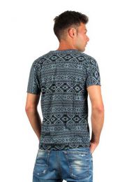 Detalle no seleccionable para compra camiseta estampados étnicos, detalle del producto