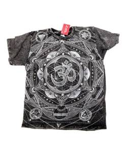 Camisetas T-Shirts - Camiseta Hippie de algodón CMKA02 - Modelo Negro