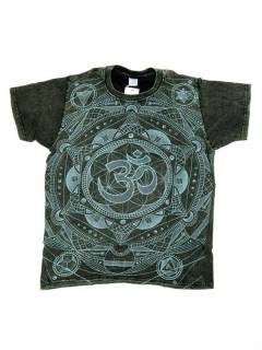 Camisetas T-Shirts - Camiseta Hippie de algodón CMKA02 - Modelo Verde