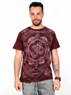 Camiseta Lavada a la Piedra Diseño OM, para comprar al por mayor o detalle.[CMKA03]