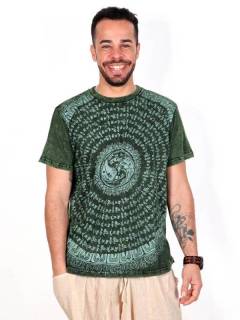 Camiseta Lavada a la Piedra Diseño Ying Yang, para comprar al por mayor o detalle  en la categoría de Ropa Hippie de Hombre, Artesanal | ZAS.[CMKA02]
