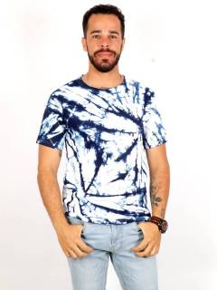 Camseta hippie Tie Dye Indigo [CMMF02]. Camisetas T-Shirts para comprar al por mayor o detalle  en la categoría de Ropa Hippie y Alternativa para Hombre | ZAS Tienda Hippie.