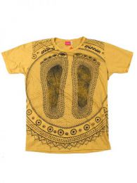 Modelo: Amarillo Camisetas T shirts - Camiseta Mirror, algodón CMMI01 - Modelo Amarillo