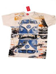 Modelo: Crema Camisetas T-Shirts - Camiseta 100% algodón CMMI16 - Modelo Crema